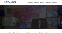 Desktop Screenshot of castnet.com